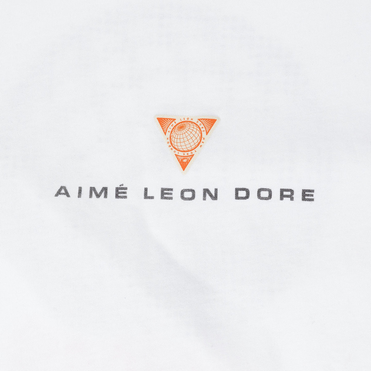 White Globe Tee