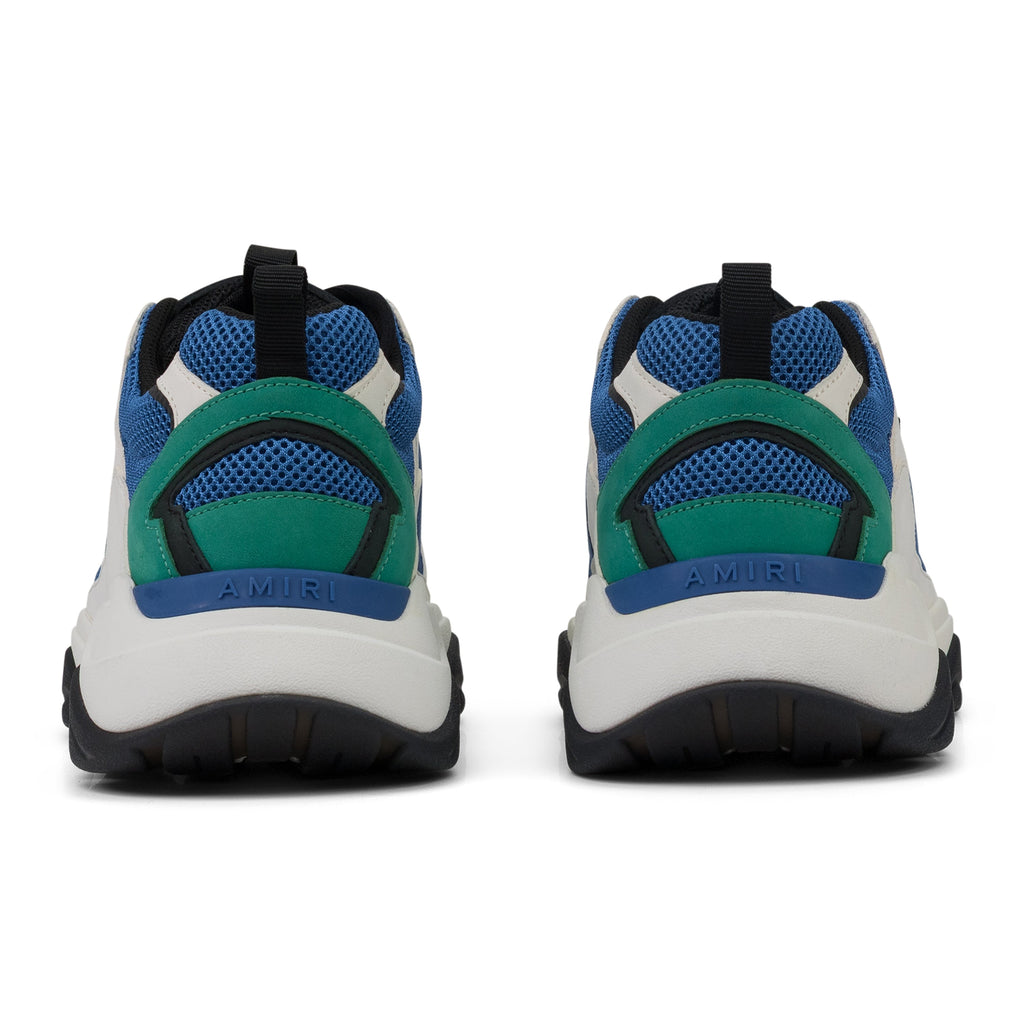 Black/Teal Bone Runner Sneakers