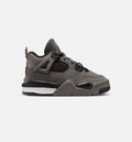 Air Jordan 4 Retro “Cave Stone and Black” Baby and Toddler Lifestyle Shoes