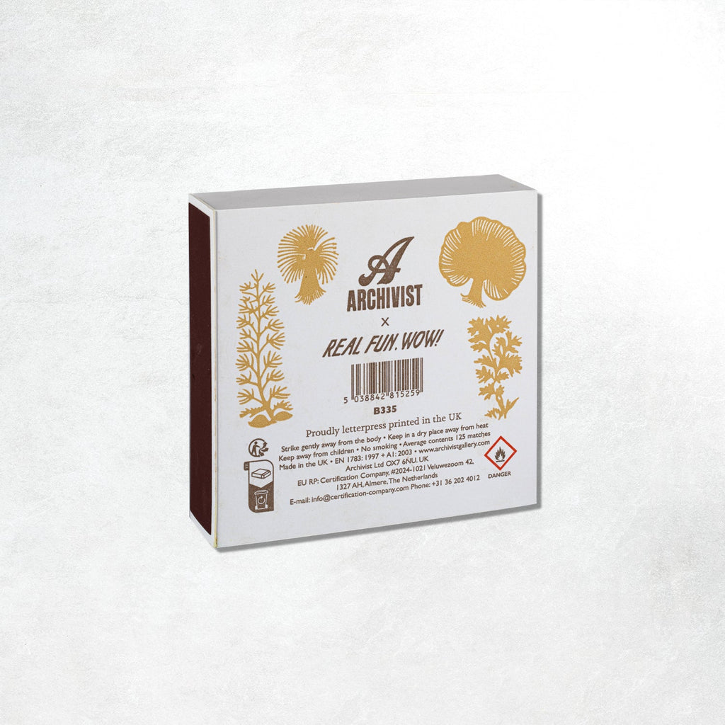 Archivist Safety Matches: Mushroom