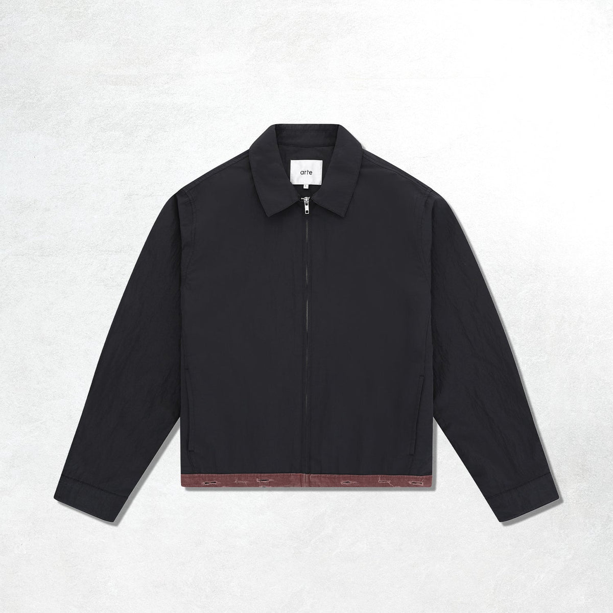 Arte Linen Tape Classic Jacket: Black