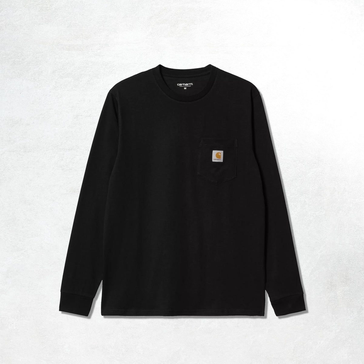 Carhartt WIP L/S Pocket T-Shirt: Black