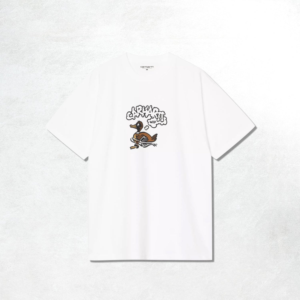 Carhartt WIP S/S Duck Duck T-Shirt: White