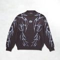 Chet Rock Cybersigilism Racer Jumper: Grey
