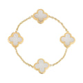 Van Cleef & Arpels PURE CLOVER MOP BRACELET 4 MOTIFS