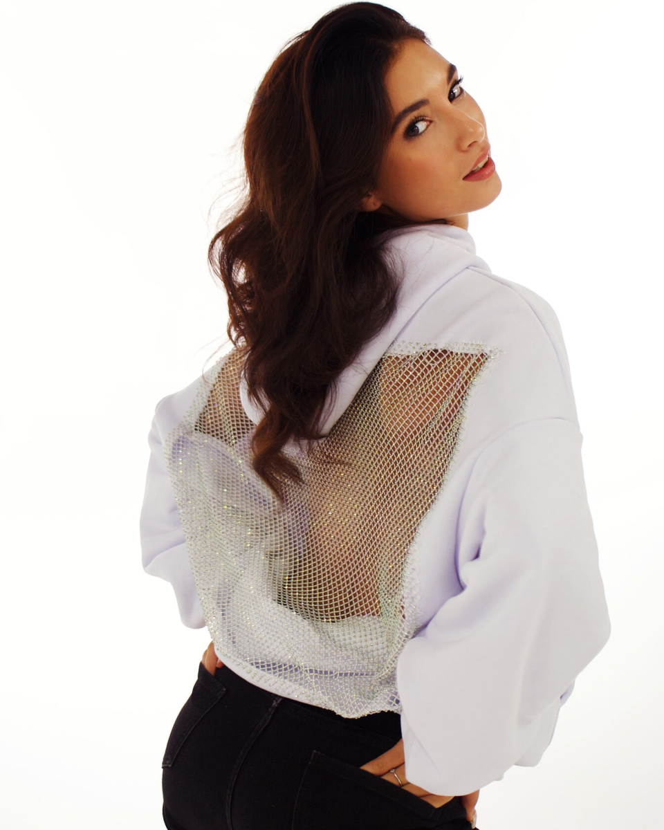 FAYVREN MESH HOODIE