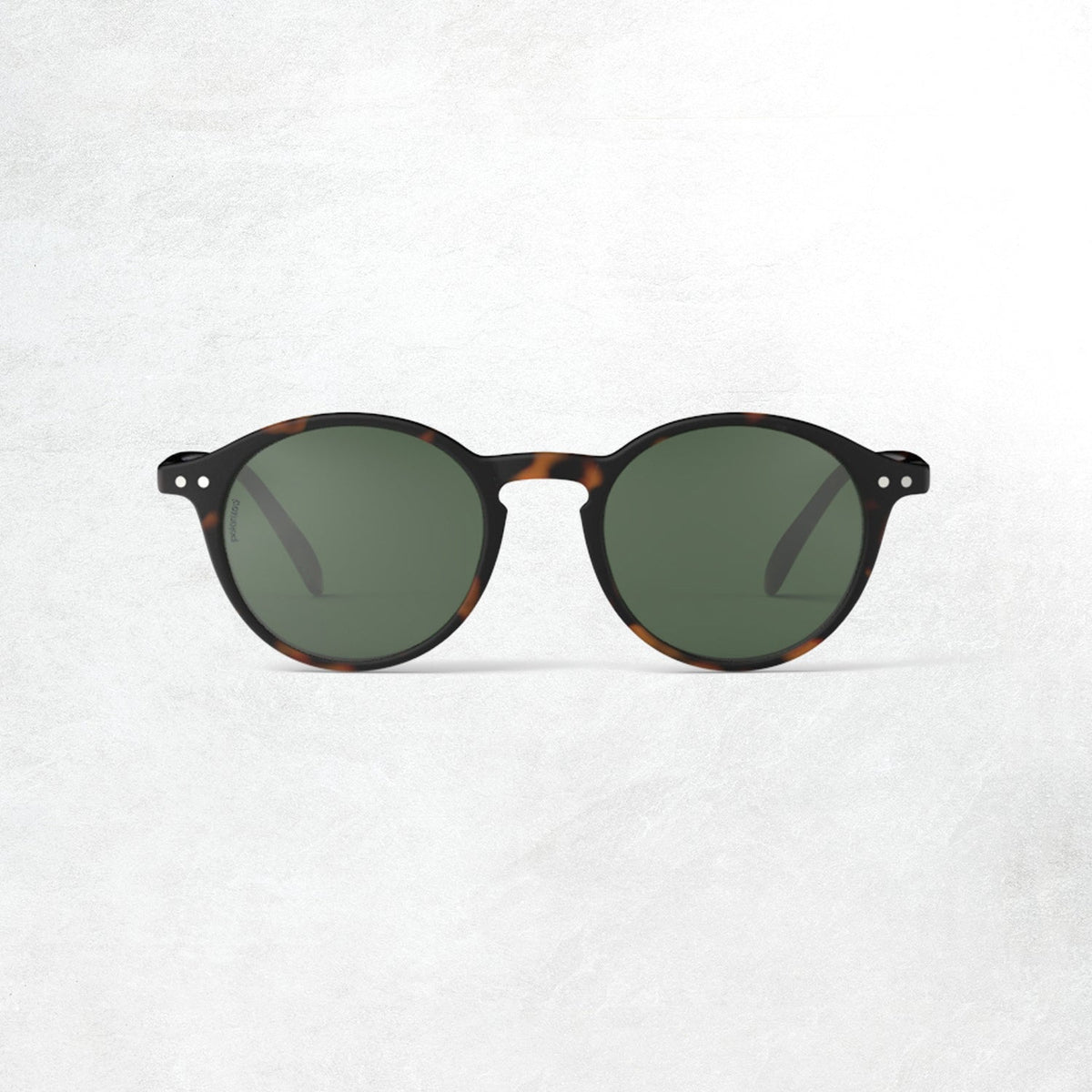 Izipizi Sun Glasses #D: Tortoise Polarised Green Lenses