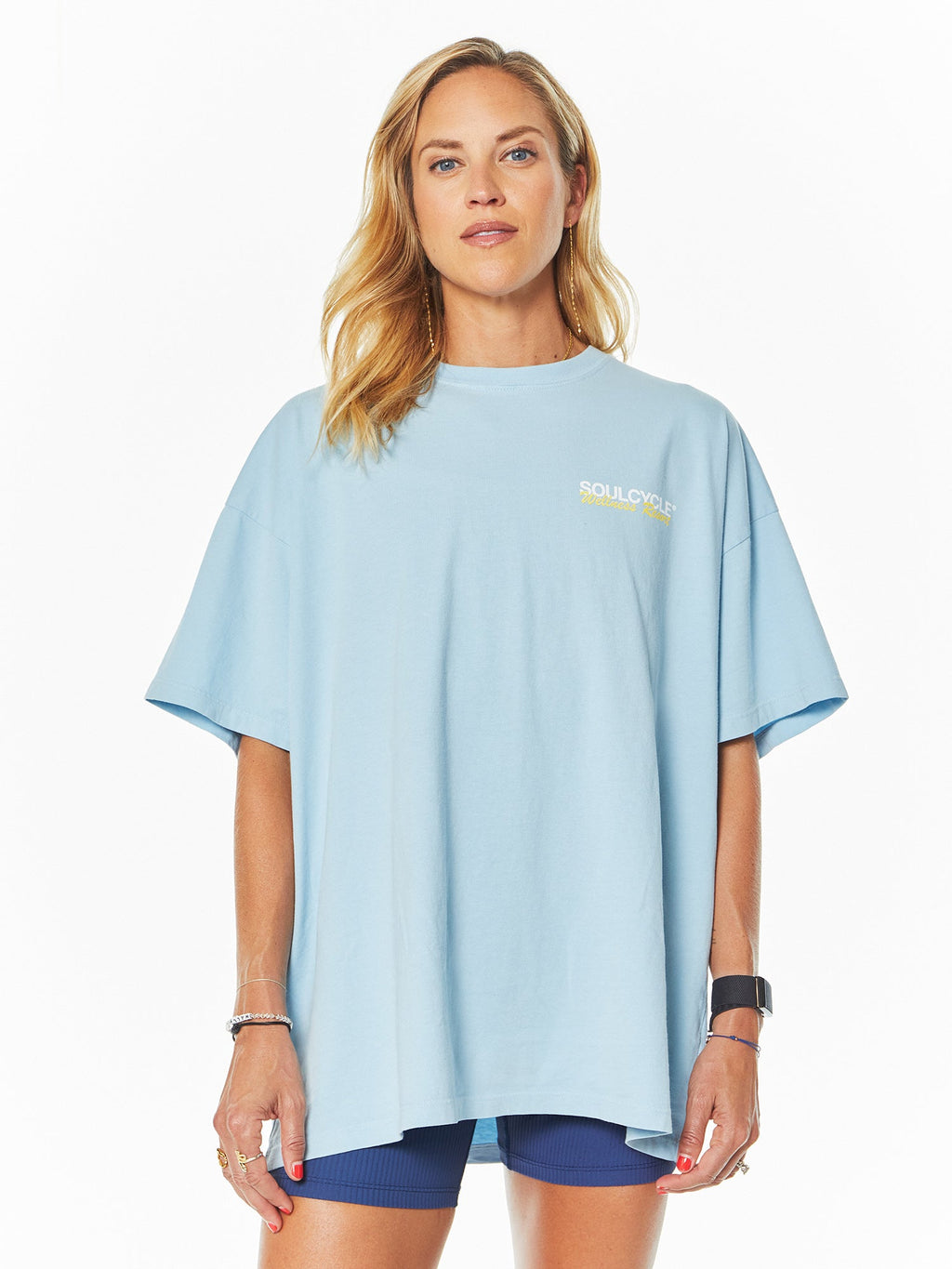 WELLNESS RUBY TEE LIGHT BLUE
