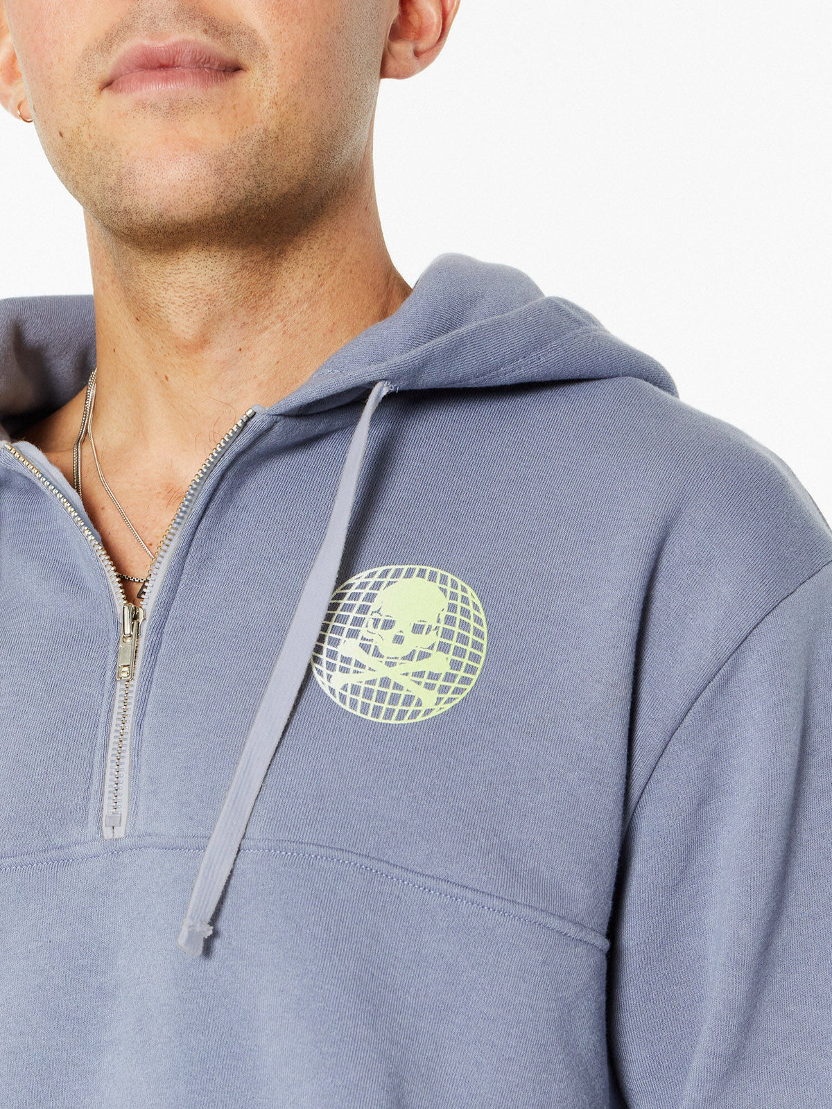 RUBY 1/4 ZIP BLUE
