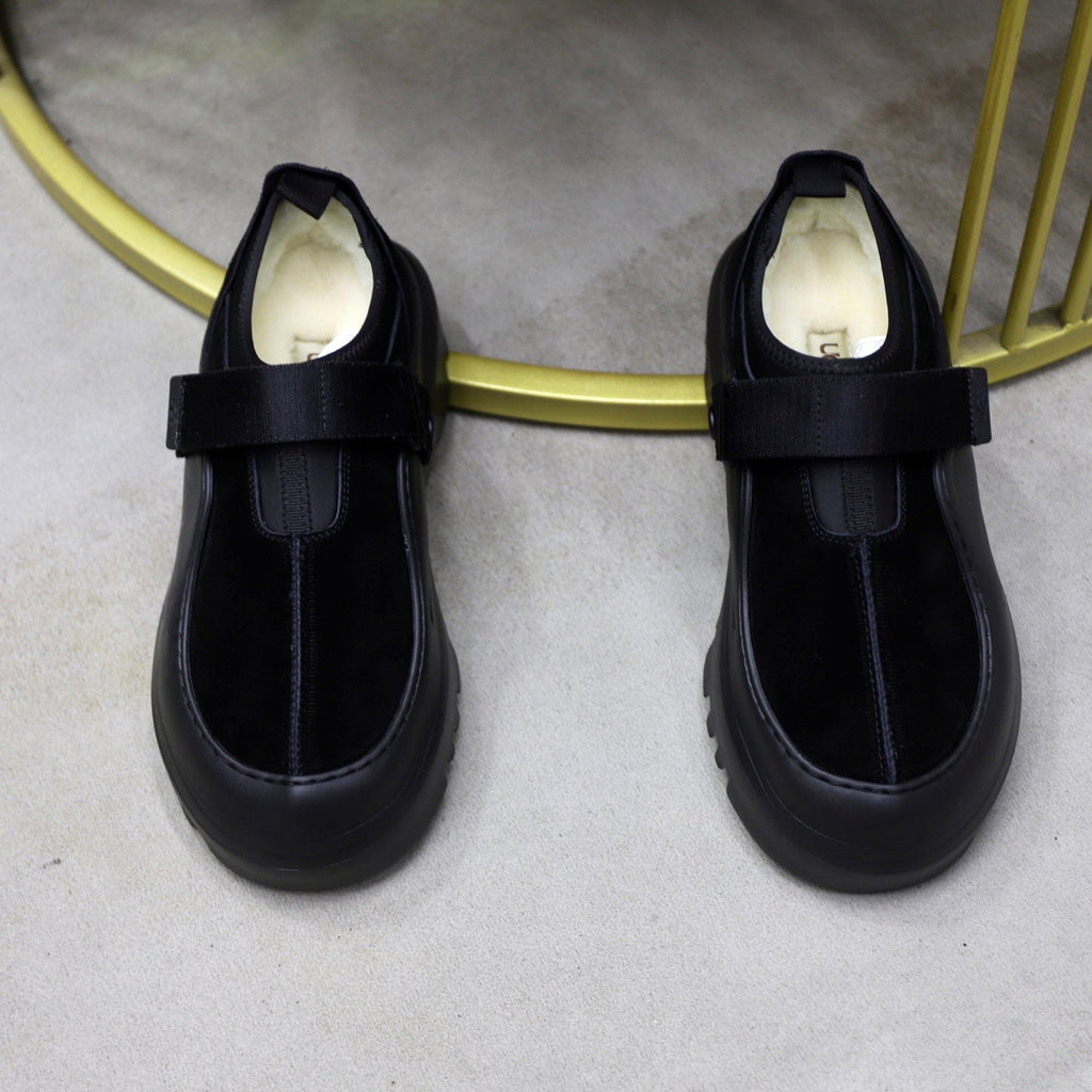 UGG Black Strap Platform Casual Shoes