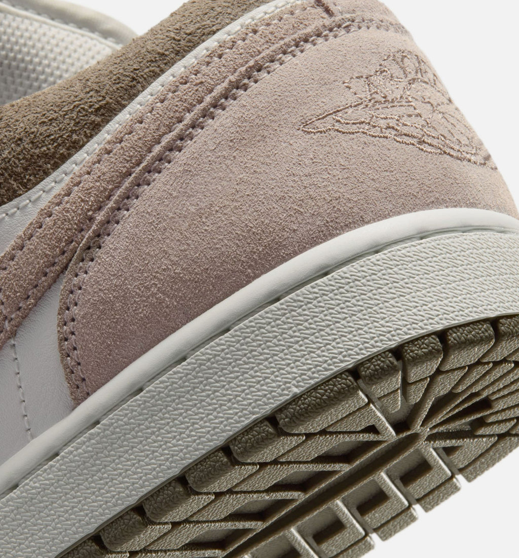 Air Jordan 1 Low Men's Lifestyle Shoes - Olive Grey/Enigma Stone/Summit White