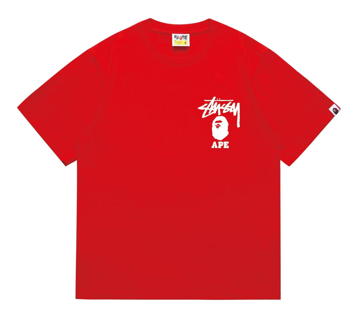 BAPE Stussy Graphic Short-Sleeve T-Shirt
