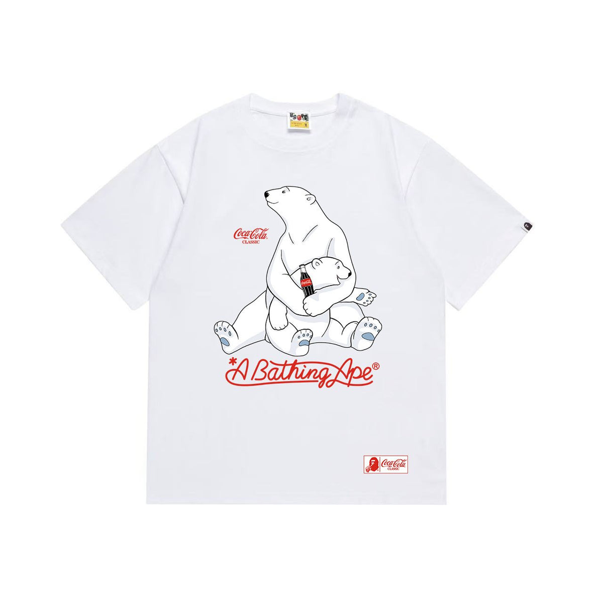 BAPE Front & Back Graphic Short-Sleeve T-Shirt