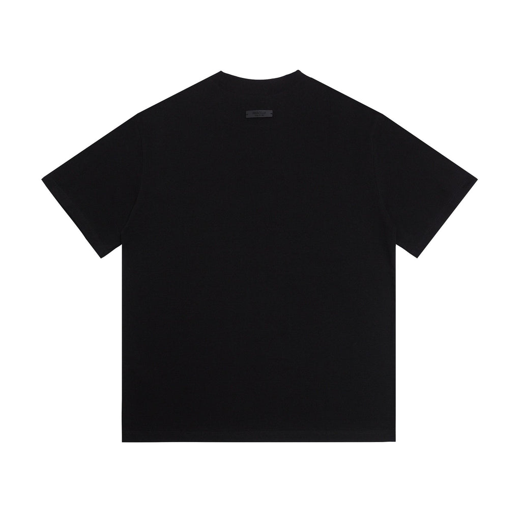 ESSENTIALS F-Letter Embroidered Graphic T-Shirt