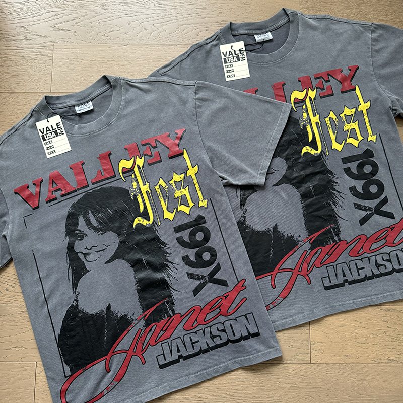 VALE USA Janet Jackson Festival Graphic T-Shirt