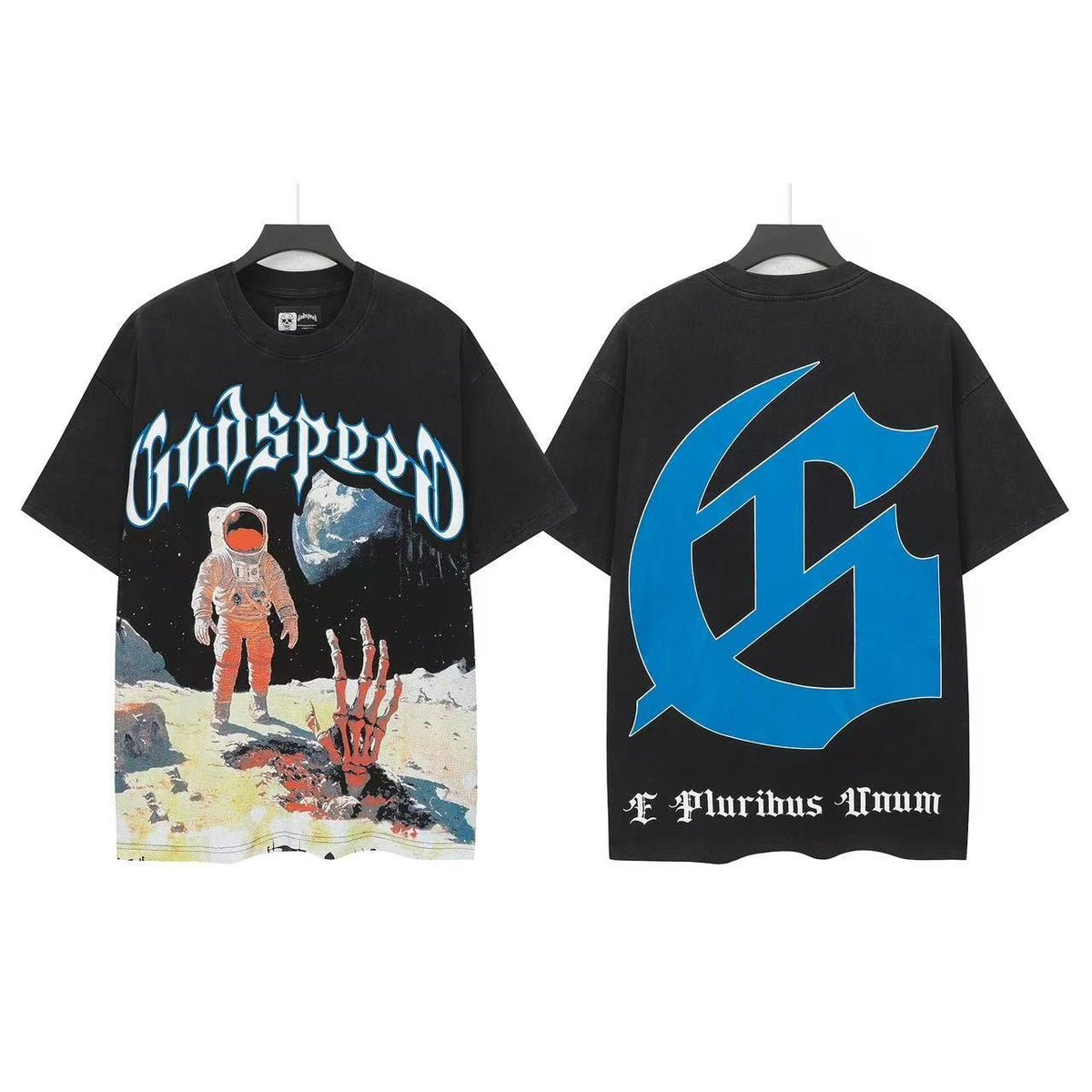Godspeed Astronaut G Back Graphic T-Shirt