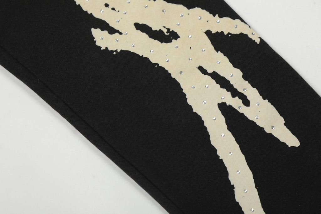 Sp5der Graphic Hoodie & Sweatpants Matching Set