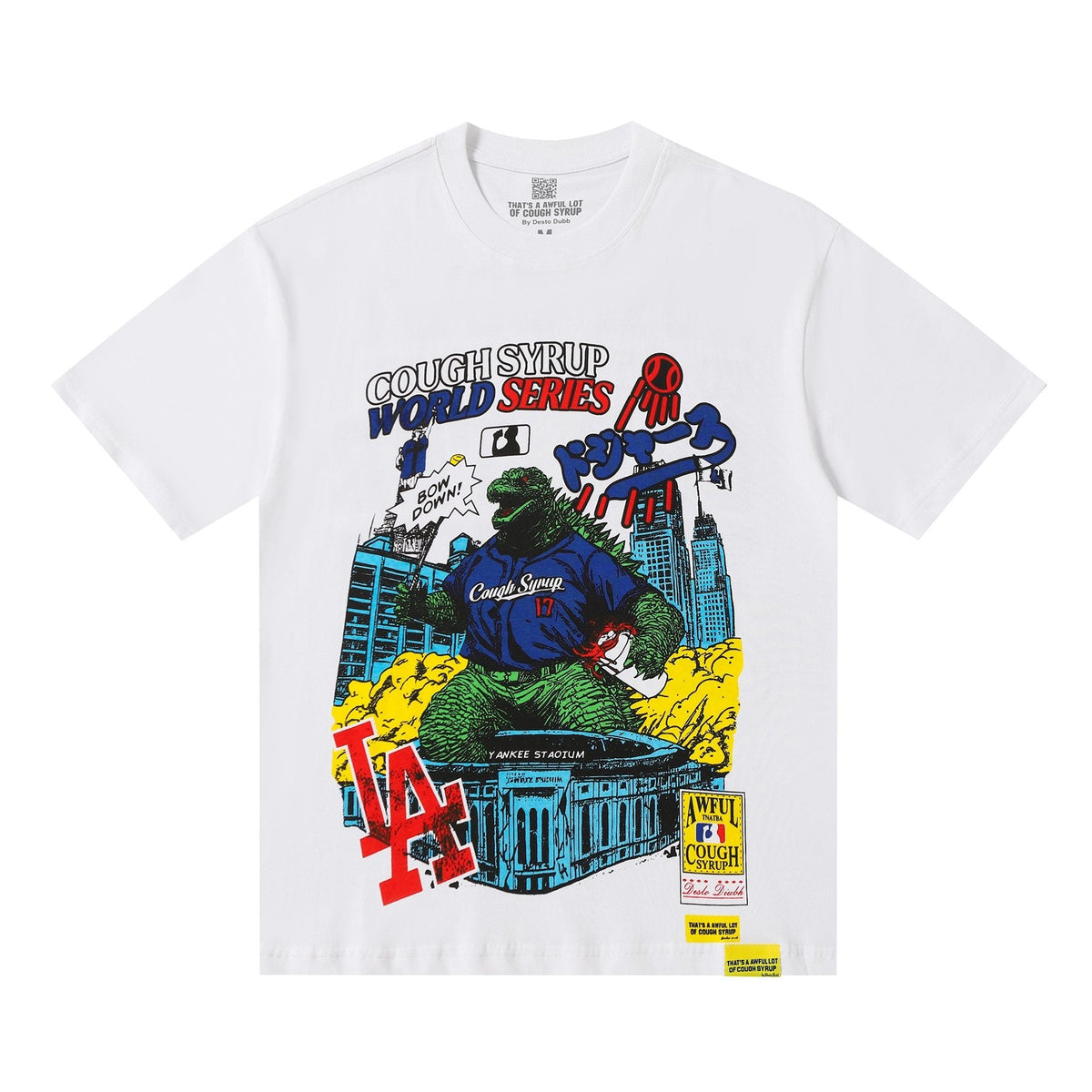 THAT'S A AWFUL LOT OF COUGH SYRUP Baseball Graphic T-Shirt