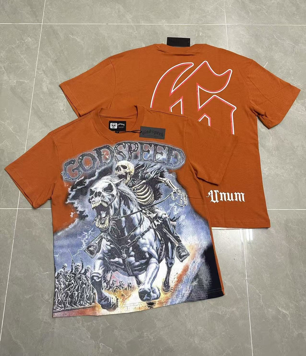 Godspeed Skeleton Rider Graphic T-Shirt