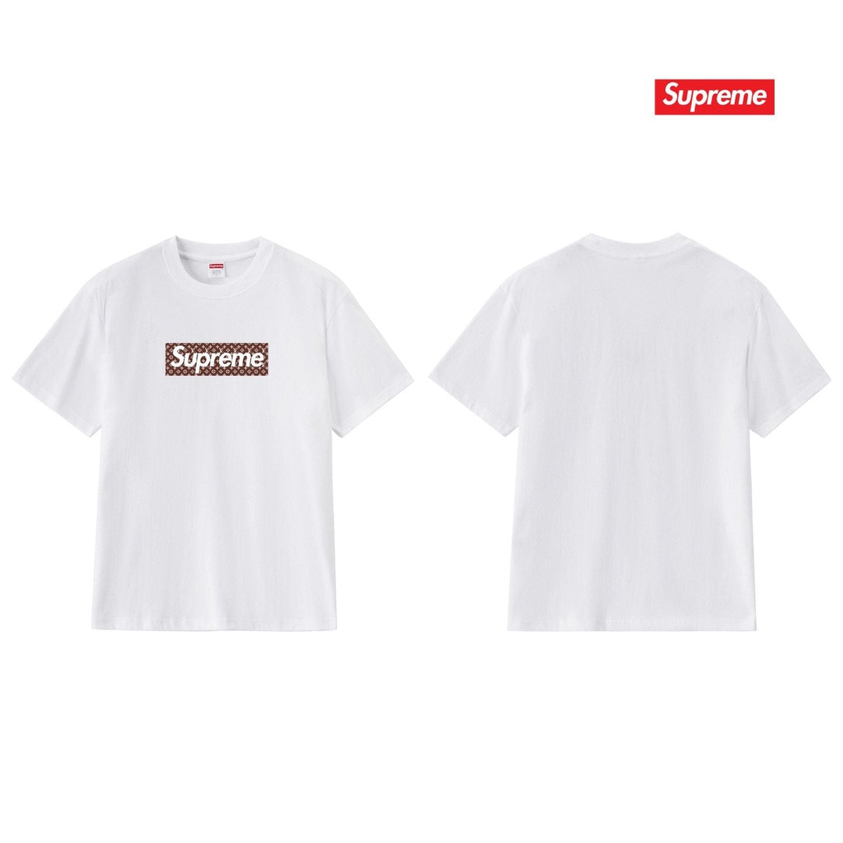 Supreme Patterned Box Graphic T-Shirt