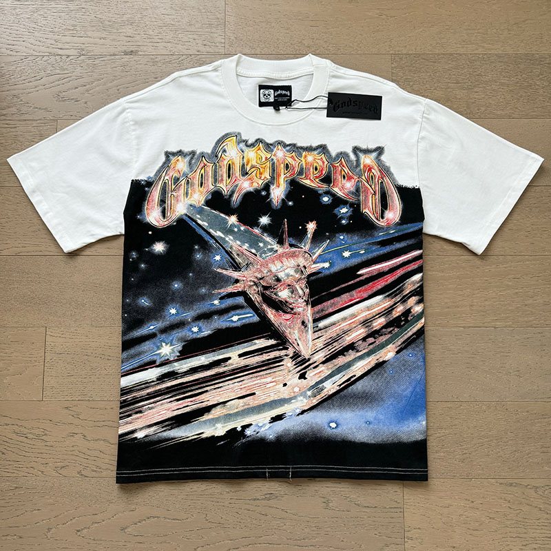 Godspeed Rock Street Graphic Short-Sleeve T-Shirt