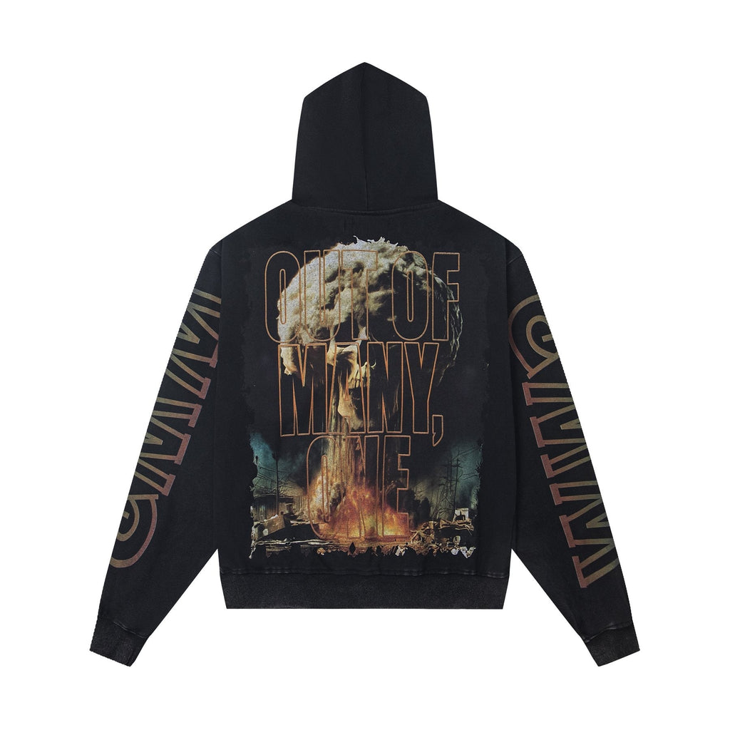 Godspeed Skeleton Hand Graphic Hoodie