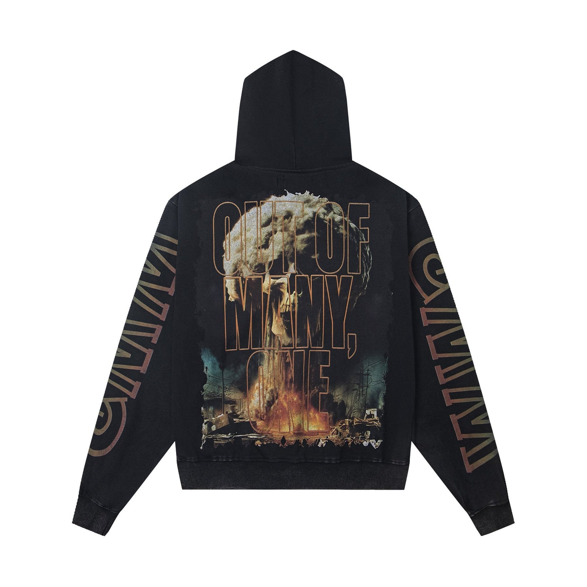 Godspeed Skeleton Hand Graphic Hoodie