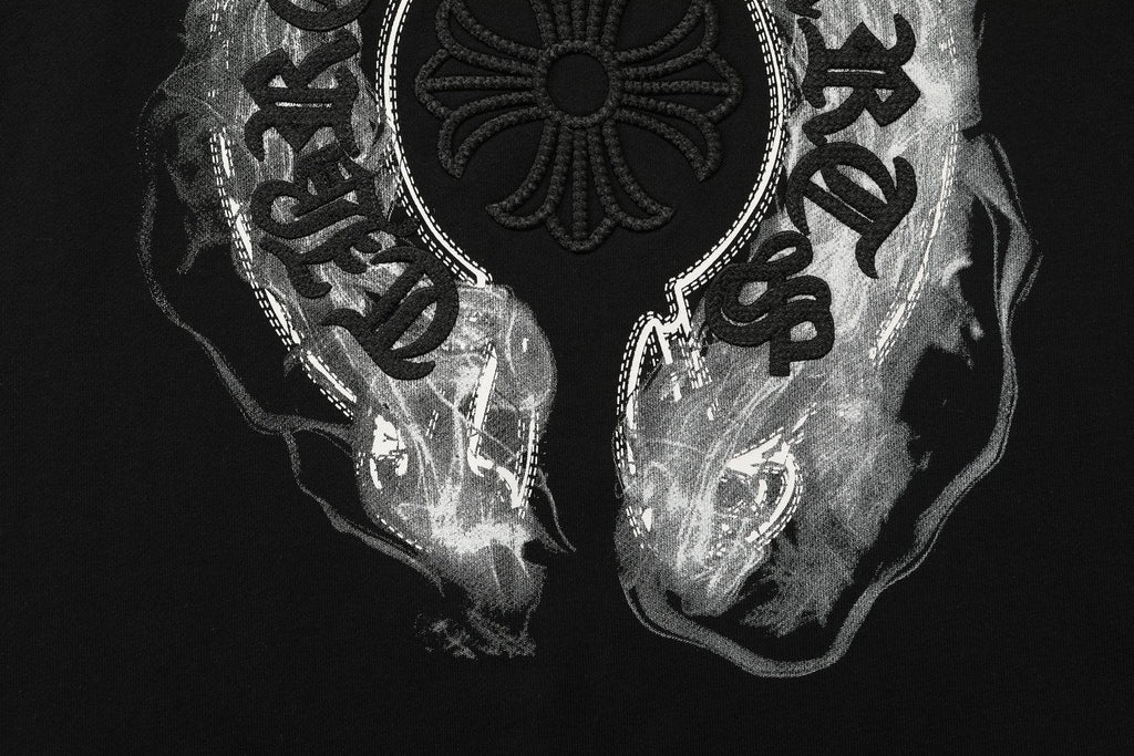 Chrome Hearts Cross Graphic Crewneck Sweatshirt