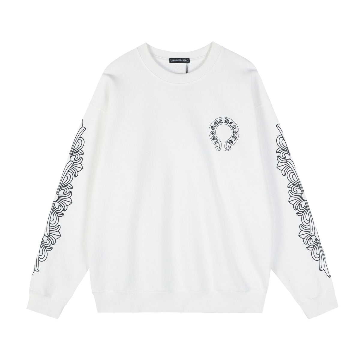 Chrome Hearts Sanskrit Letter Cross Graphic Sweatshirt