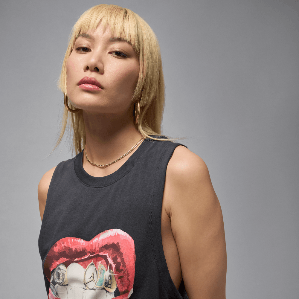 Wmns Air Jordan Flight Sleeveless Graphic Tee