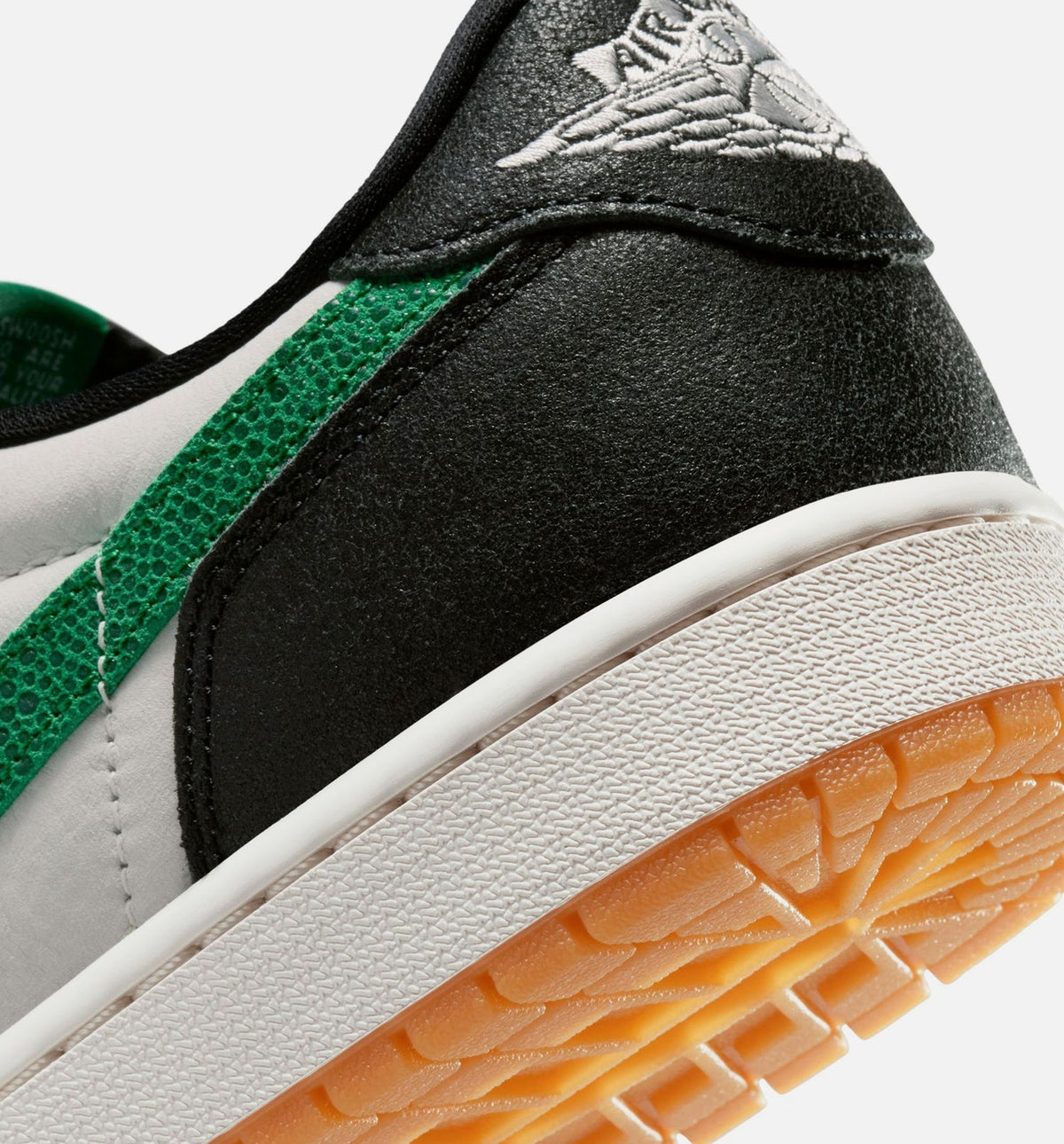 Air Jordan 1 Retro Low OG 'Phantom and Pine Green' - Men's Lifestyle Sneaker (Phantom/Pine Green/Black)