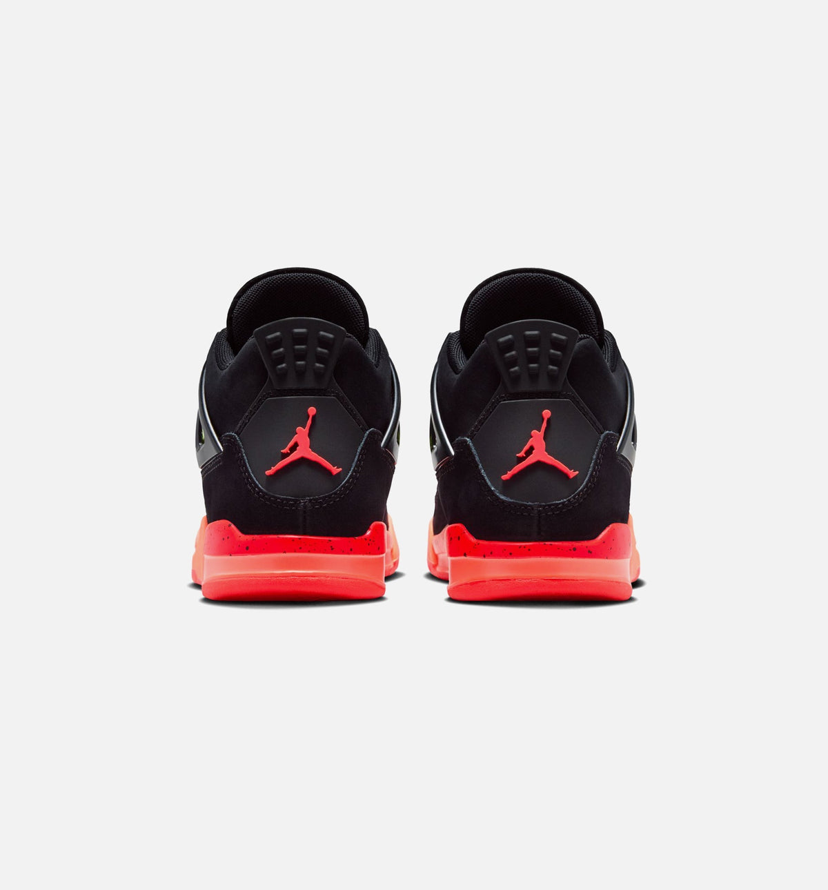 Air Jordan 4 Retro Black Infrared 23 Preschool Lifestyle Shoe – Black/Infrared 23/Bright Mango