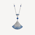Bvlgari DREAM NECKLACE AGATE SILVER DIAMOND