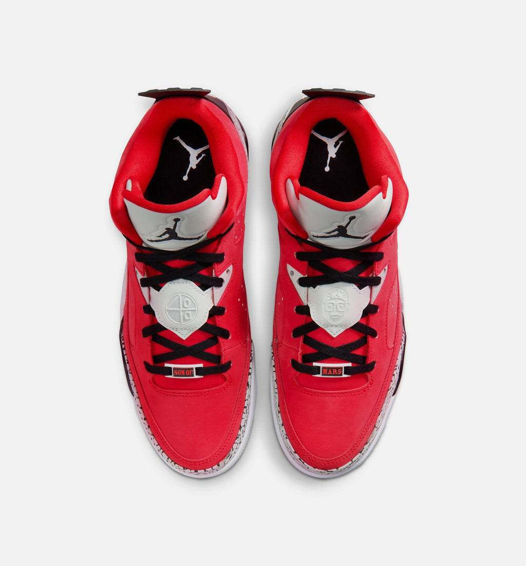 Son of Mars Low Men's Lifestyle Shoe - Fire Red/Black/Grey/Mist White