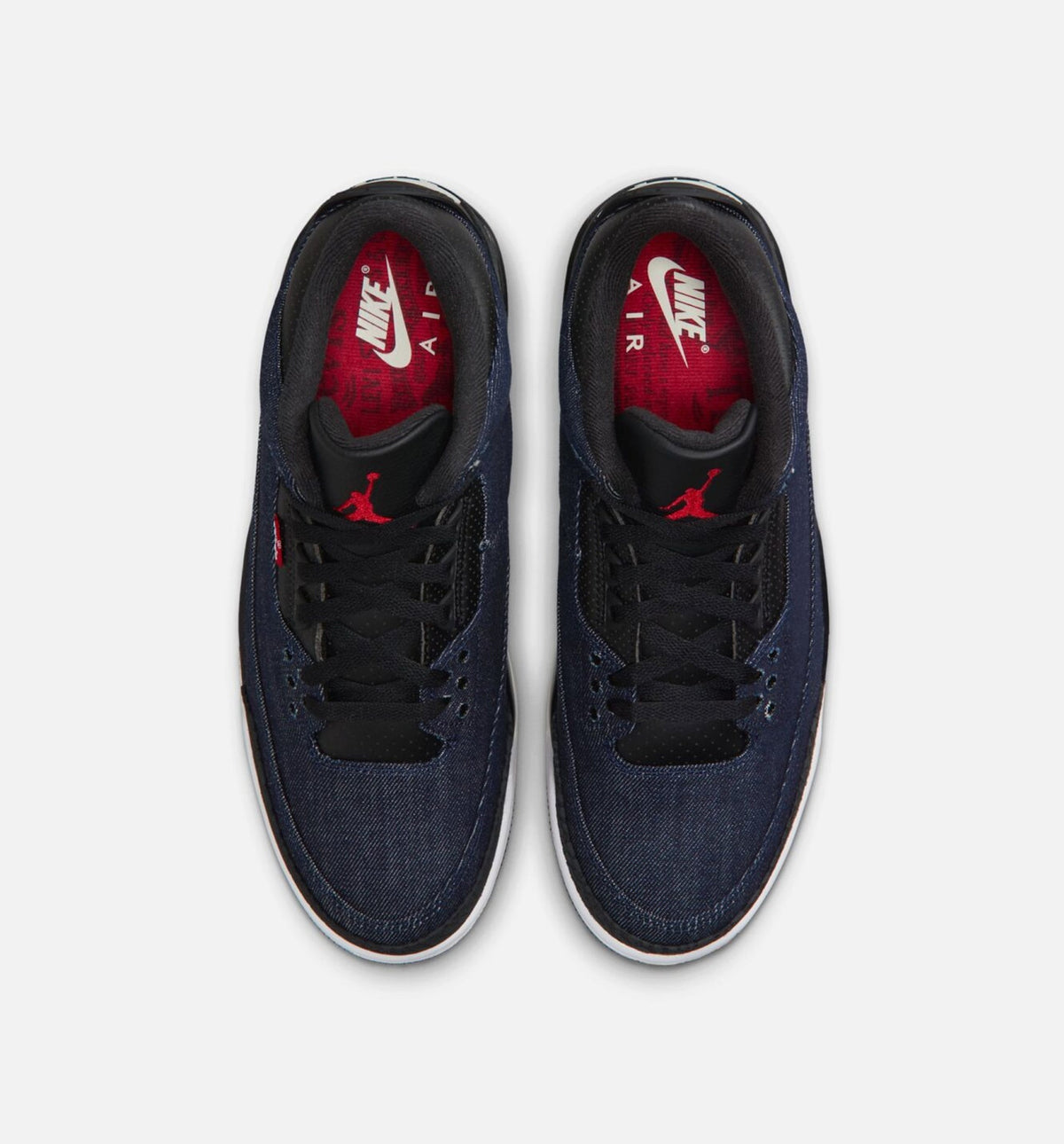Air Jordan 3 x Levi’s “Indigo / Gym Red” Men's Lifestyle Shoes