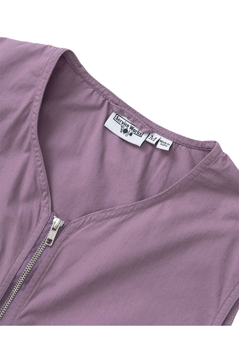 SERVICE WORKS GARDENER VEST Grape