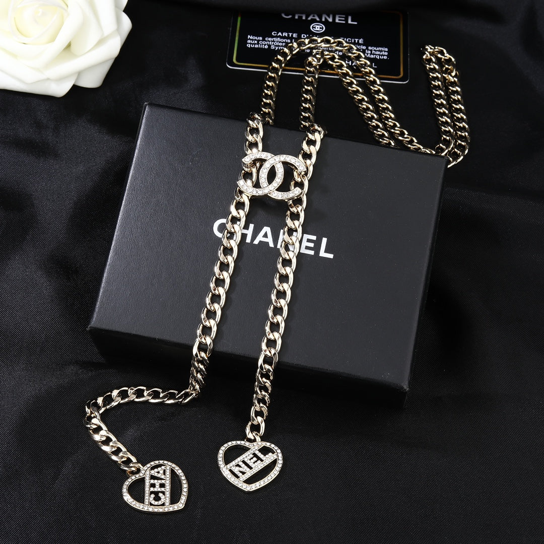 CHANEL 25S CHAIN BELT METALLIC 614471
