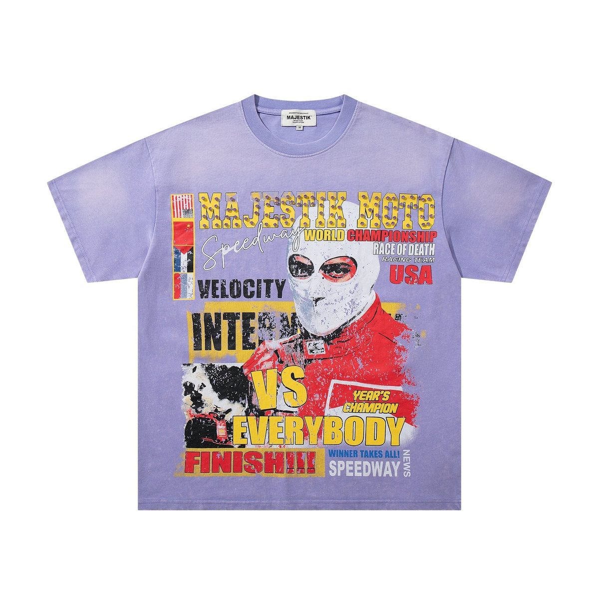 MAJESTIK Racing Moto Graphic T-Shirt