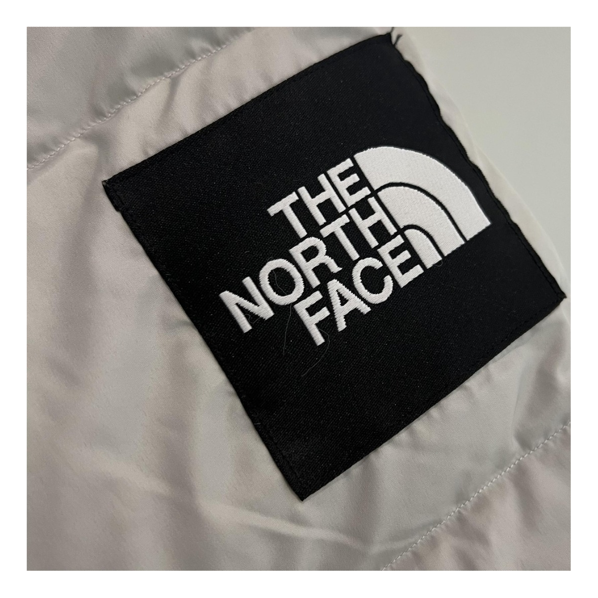 The North Face Color-Block Hooded Long Puffer Coat | Grey | Down Insulated