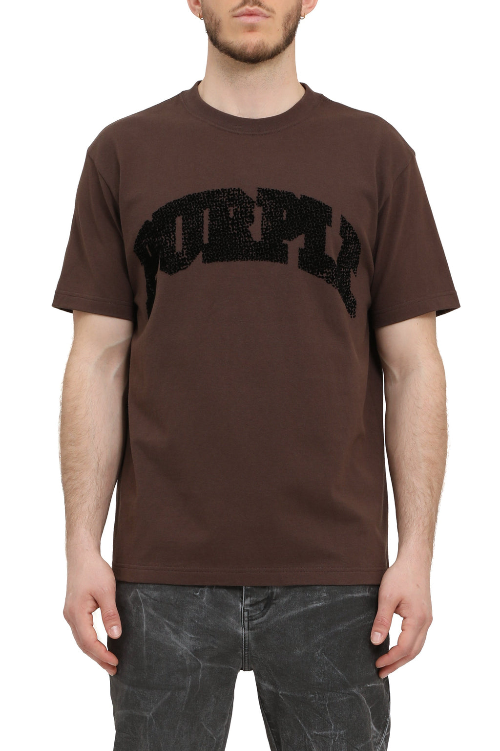 Purple Brand  Textured Jersey Tee