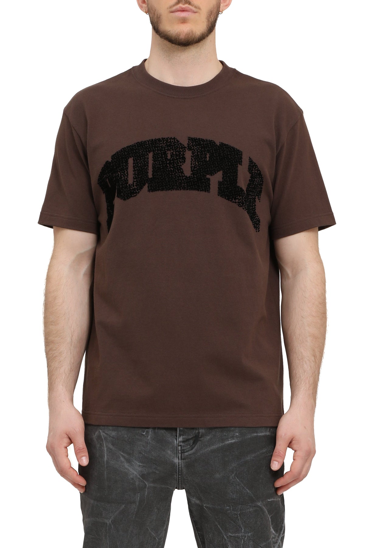Purple Brand  Textured Jersey Tee