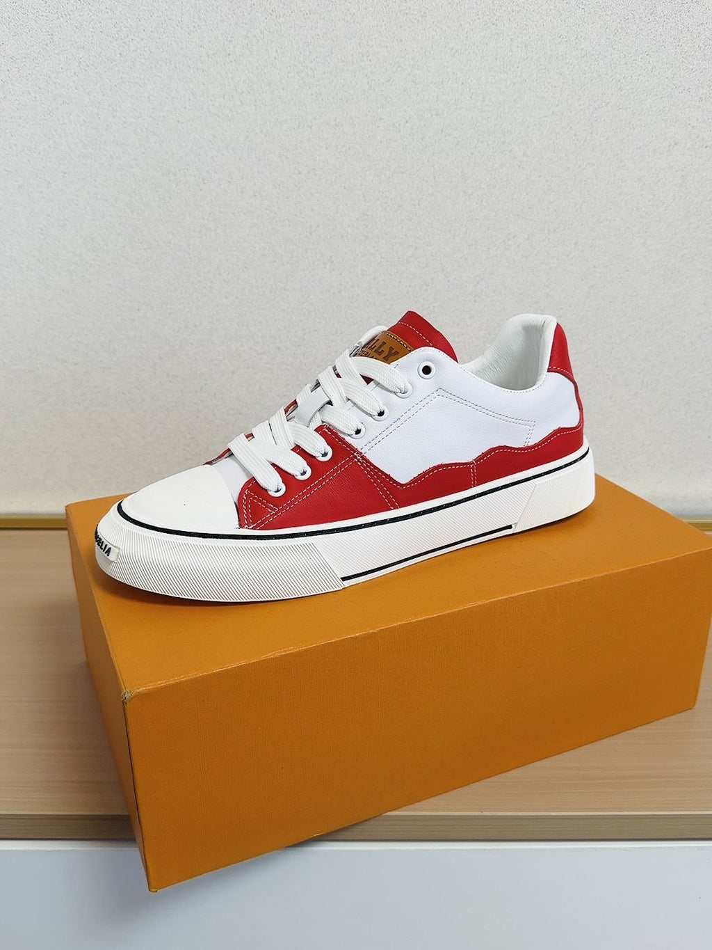 Bally Men's Contrast-Panel Low-Top Sneakers