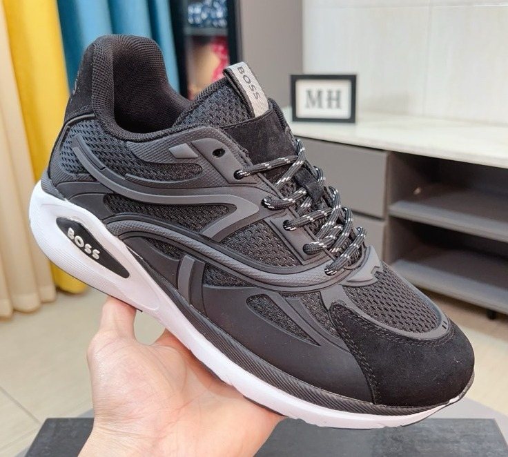 Hugo Boss Mesh Panel Sneakers