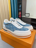 Louis Vuitton Monogram Low-Top Sneakers - Contrast Trim