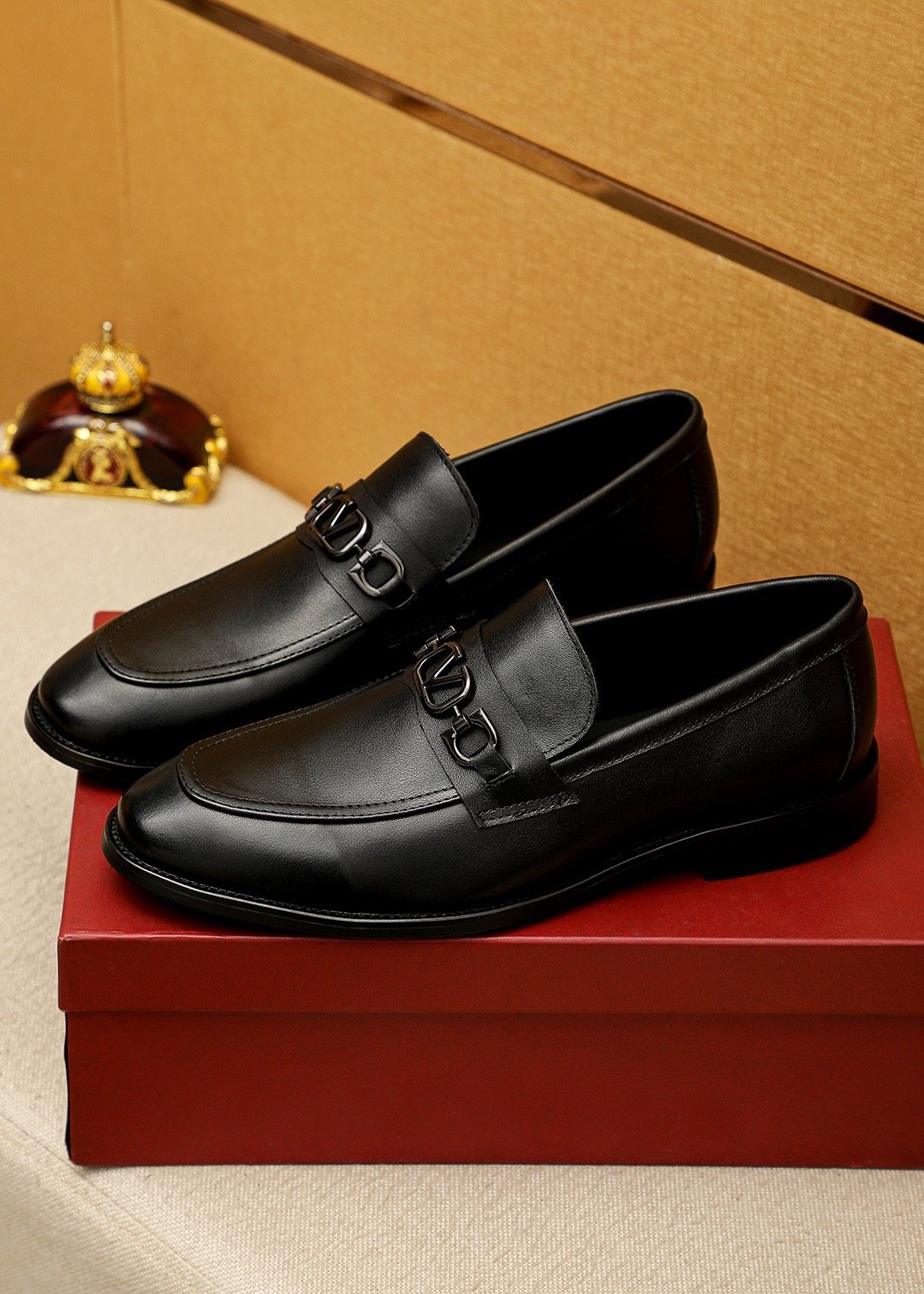 Valentino Tapered Toe Loafers