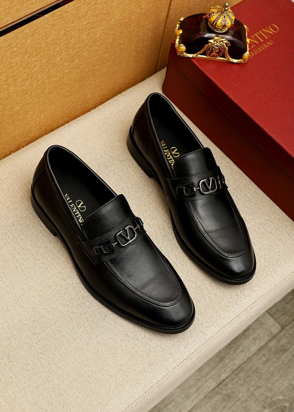 Valentino Tapered Toe Loafers