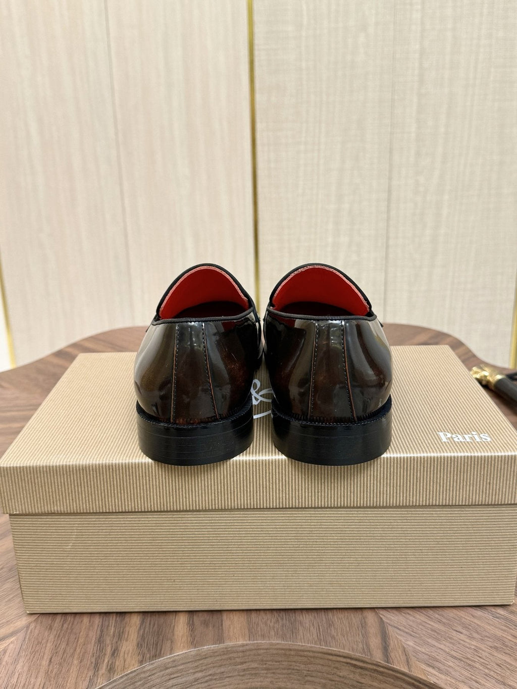 Christian Louboutin Black Hardware Loafers