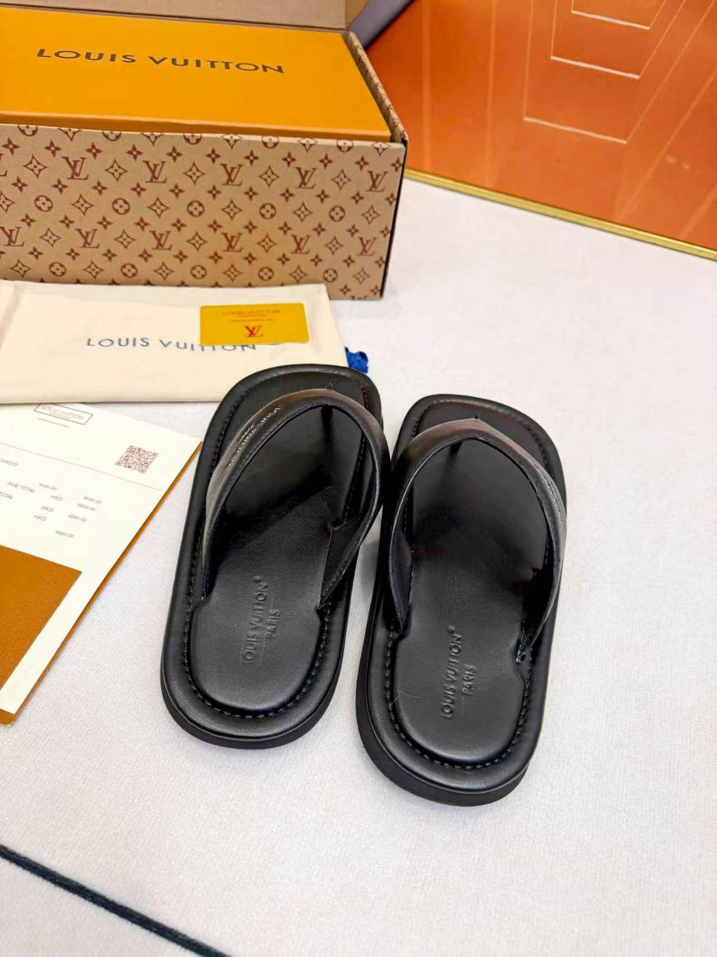 Louis Vuitton Men's V-Front Thong Sandals